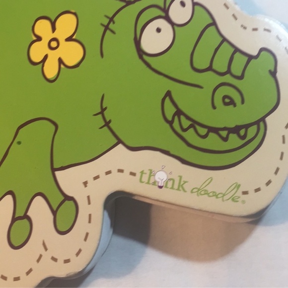 NWOT Children’s Dinosaur Play Hard Cover Book - Picture 3 of 3